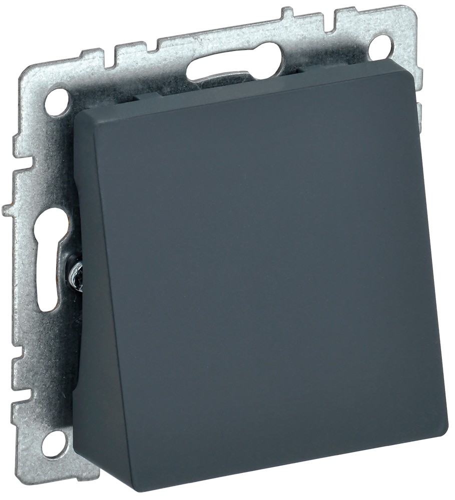 IEK Brite Графит Вывод кабеля IEK BRITE МВ10-БрГ графит BR-VK10-0-K53