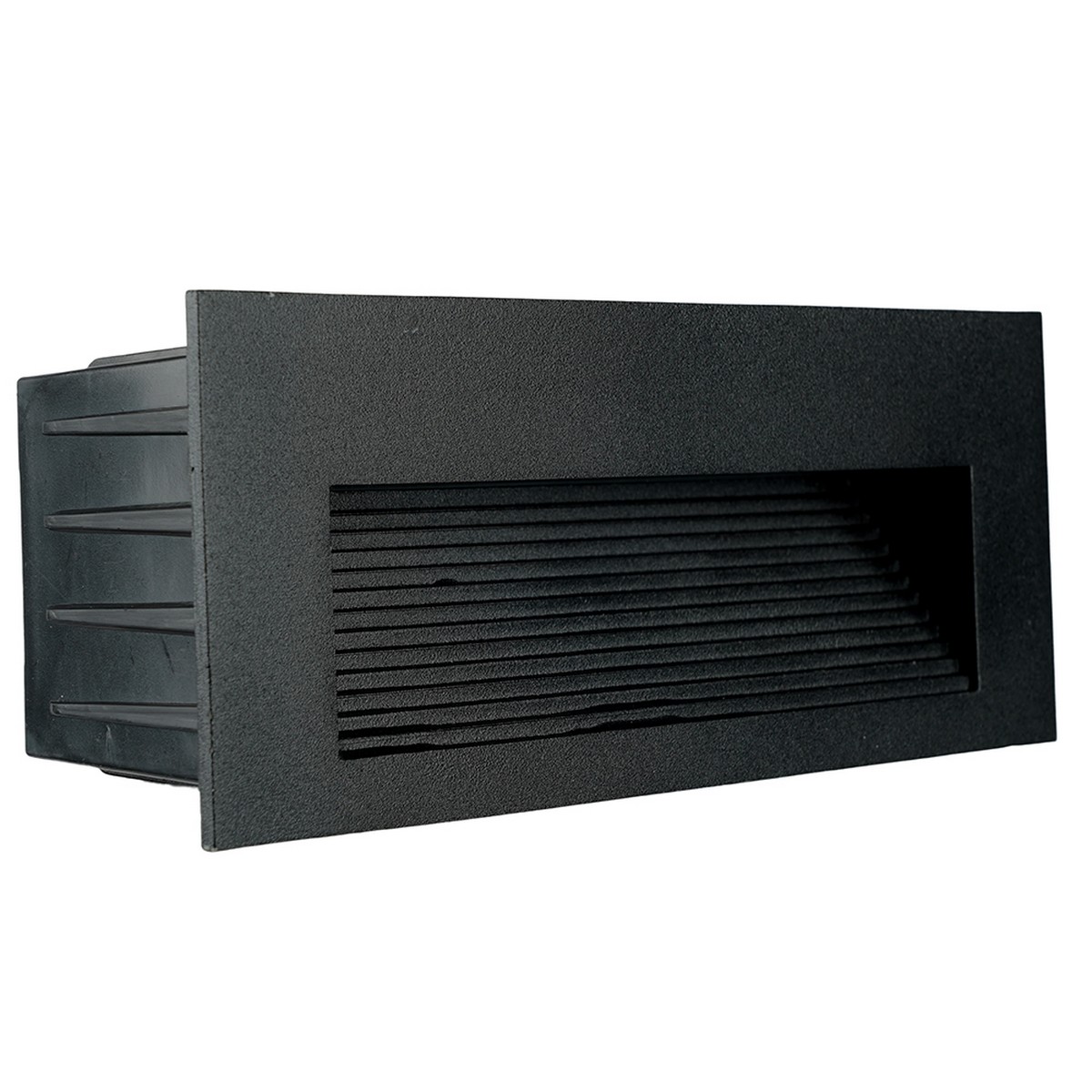 Уличные настенные светильники Светодиодный светильник Feron LN012-1 встраиваемый 5W 4000K IP65 черный 51956