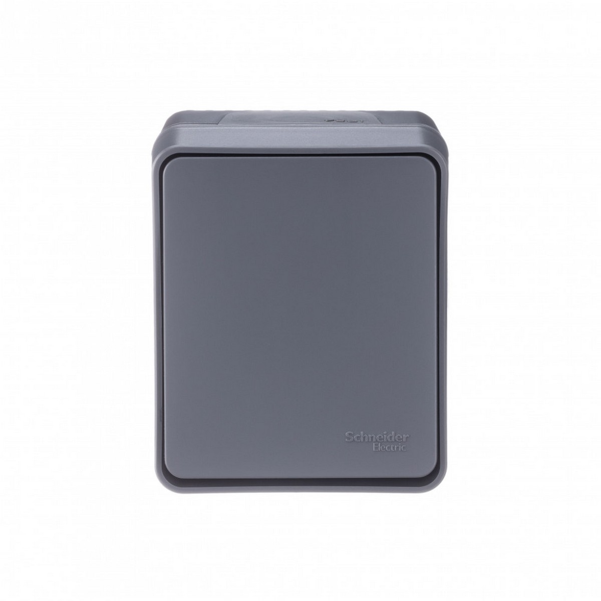 AtlasDesign Карбон Переключатель 1-клавишный Systeme Electric AtlasDesign Profi54 наружный Антрацит ATN544061