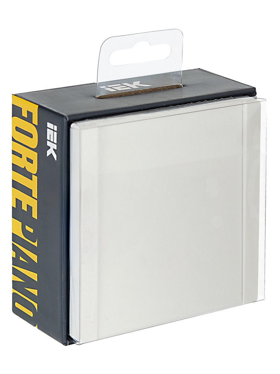 IEK FORTE&PIANO Белый Выключатель IEK FORTE&PIANO Белый 1-кл 10А FP201