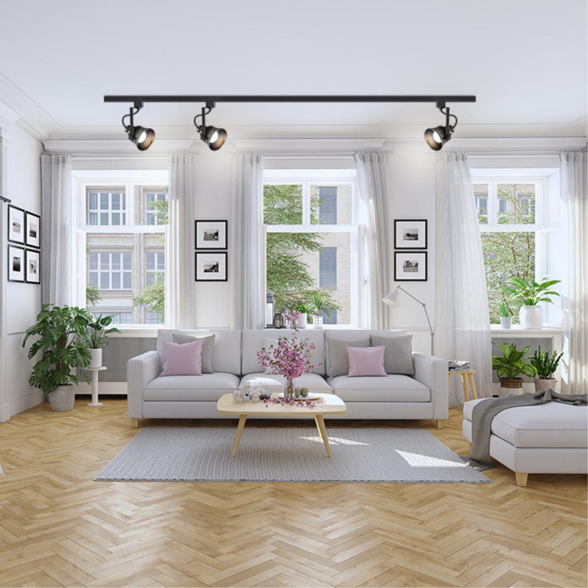 Трековые светодиодные светильники Светильник трековый однофазный трехжильный NOVOTECH 370548 VETERUM 