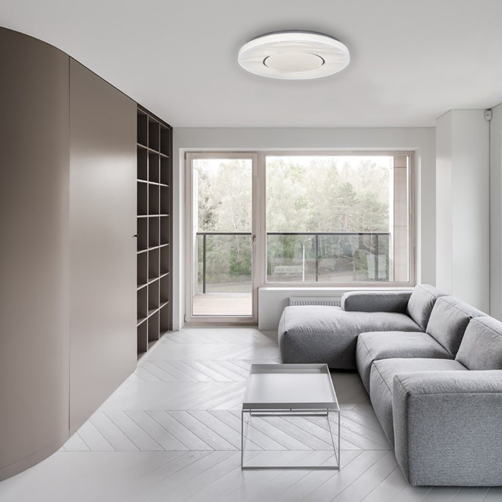 Управляемые светодиодные светильники и люстры Светодиодный управляемый светильник Feron AL1836 тарелка 72W 3000К-6000K 41235 