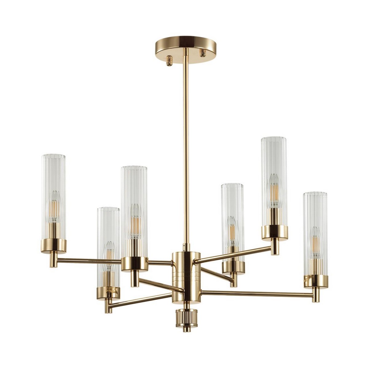 Люстры Люстра потолочная LUMION 5274/6C KAMILLA 