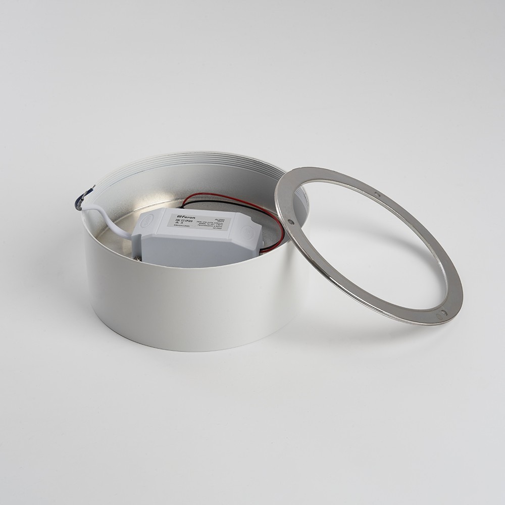 Светильники споты светодиодные Светильник спот светодиодный Feron AL200 “Simple matte” 10W белый 4000К 48074 