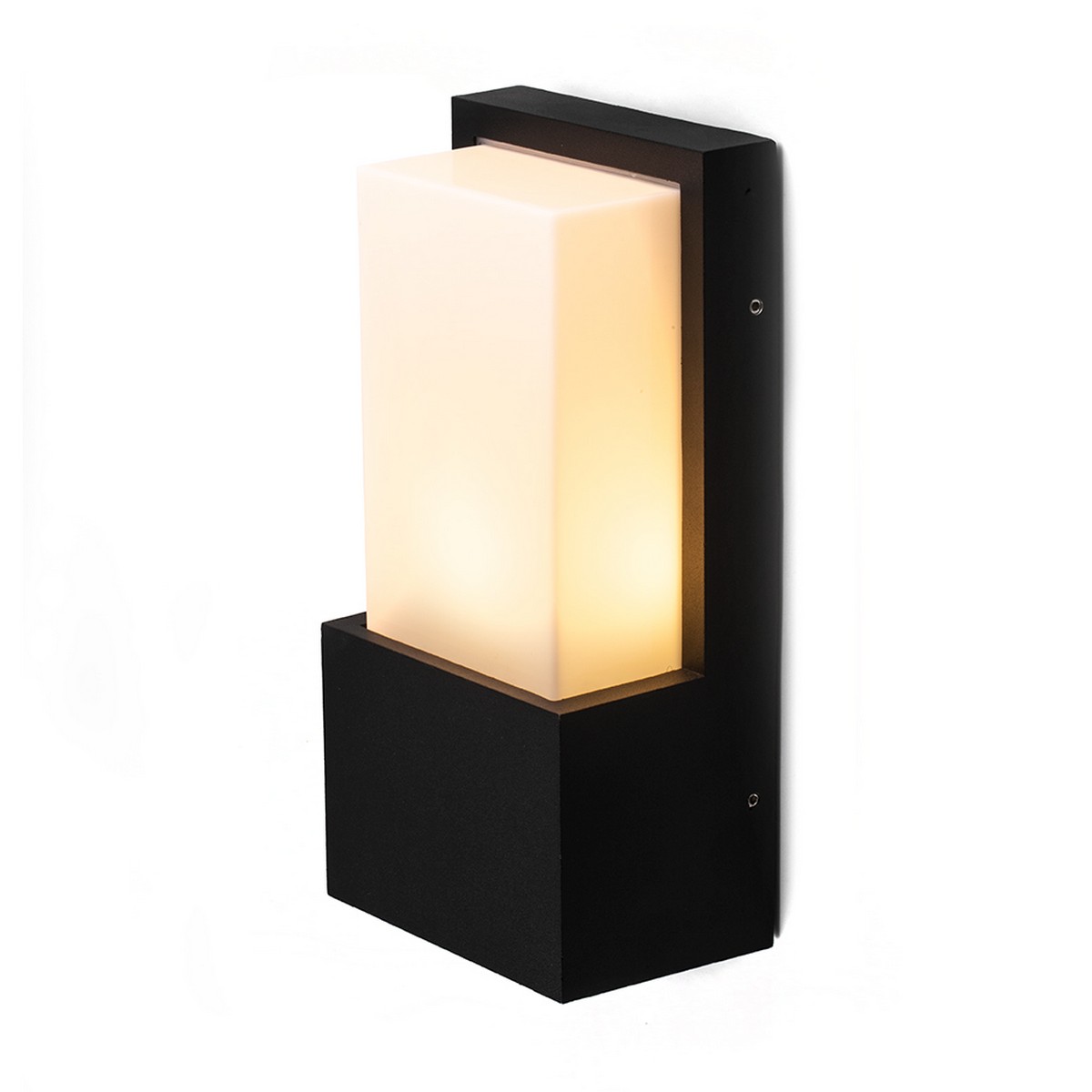 Уличные настенные светильники Светильник Feron DH0601 садово-парковый на стену E27 черный 11874 