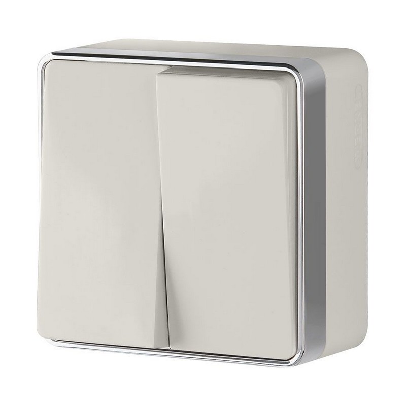 Werkel Gallant слоновая кость Выключатель Werkel двухклавишный Gallant (слоновая кость) W5020003