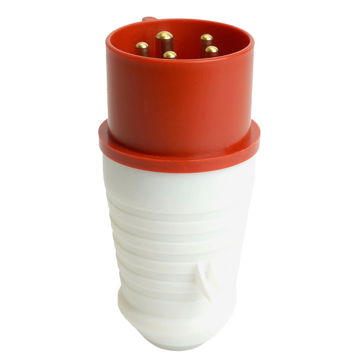 Силовые разъемы и вилки Вилка Stekker прямая ST-015 16А 380В 3P+PE+N IP44 PPG16-015-44 49429 