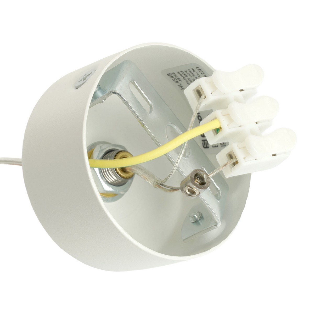 Подвесные светодиодные светильники Светильник Feron потолочный HL4548 HALO levitation на подвесе GX53 12W , белый 85*80 48748 