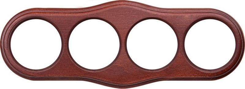 Werkel Ретро Рамка Werkel ретро WL20-frame-04 (итальянский орех) на 4 поста