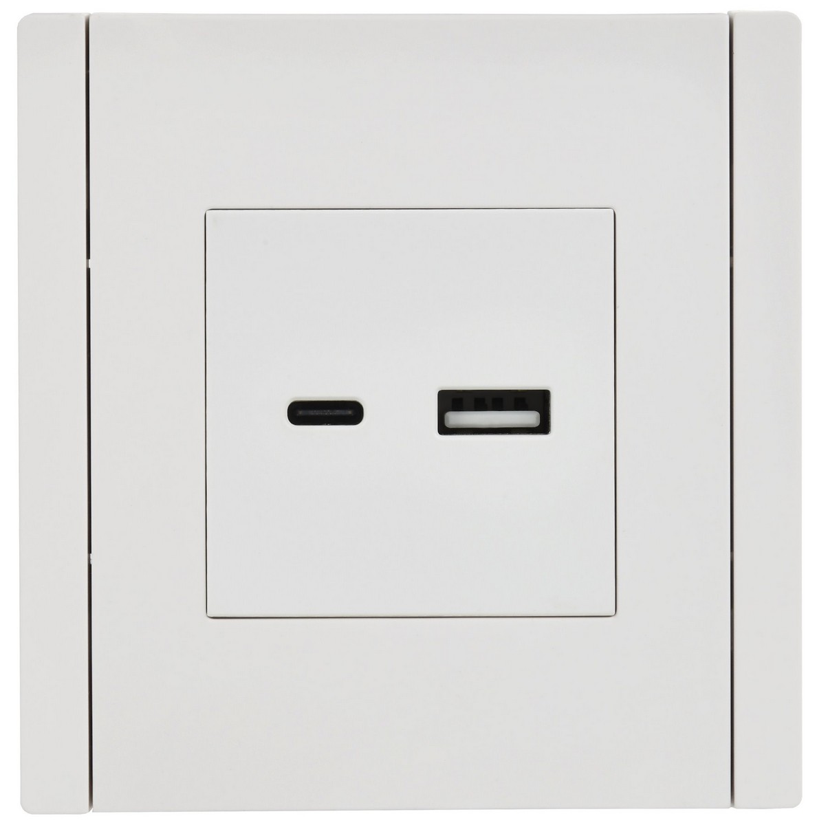 IEK FORTE&PIANO Белый Розетка IEK FORTE&PIANO Белый USB A+C 3,1А FP250