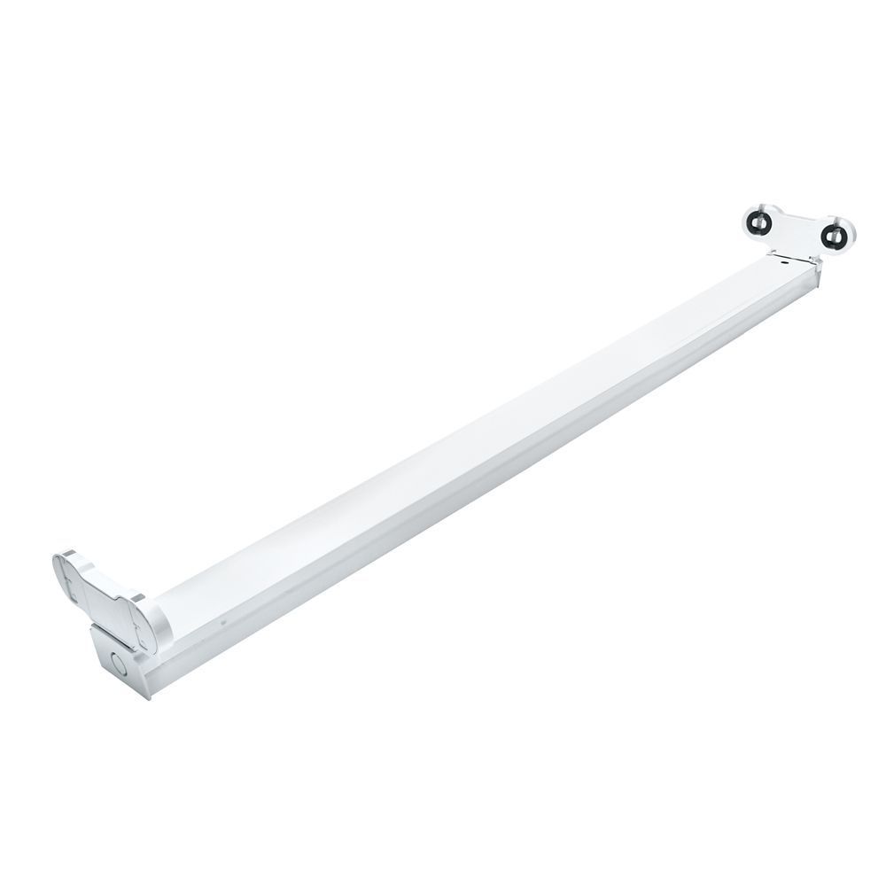 Линейные светодиодные светильники Светильник Feron AL4002 для двух светодиодных ламп T8  2*G13 625 мм 41221 