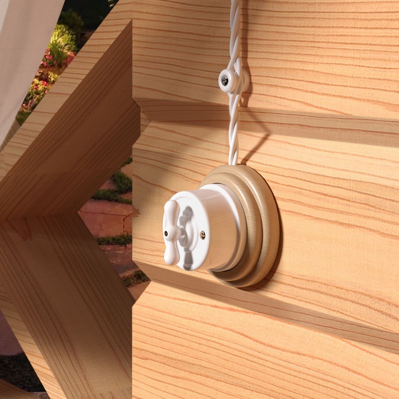 Werkel Ретро Изолятор Werkel без винта 100 шт. (белый) Ретро W6431401