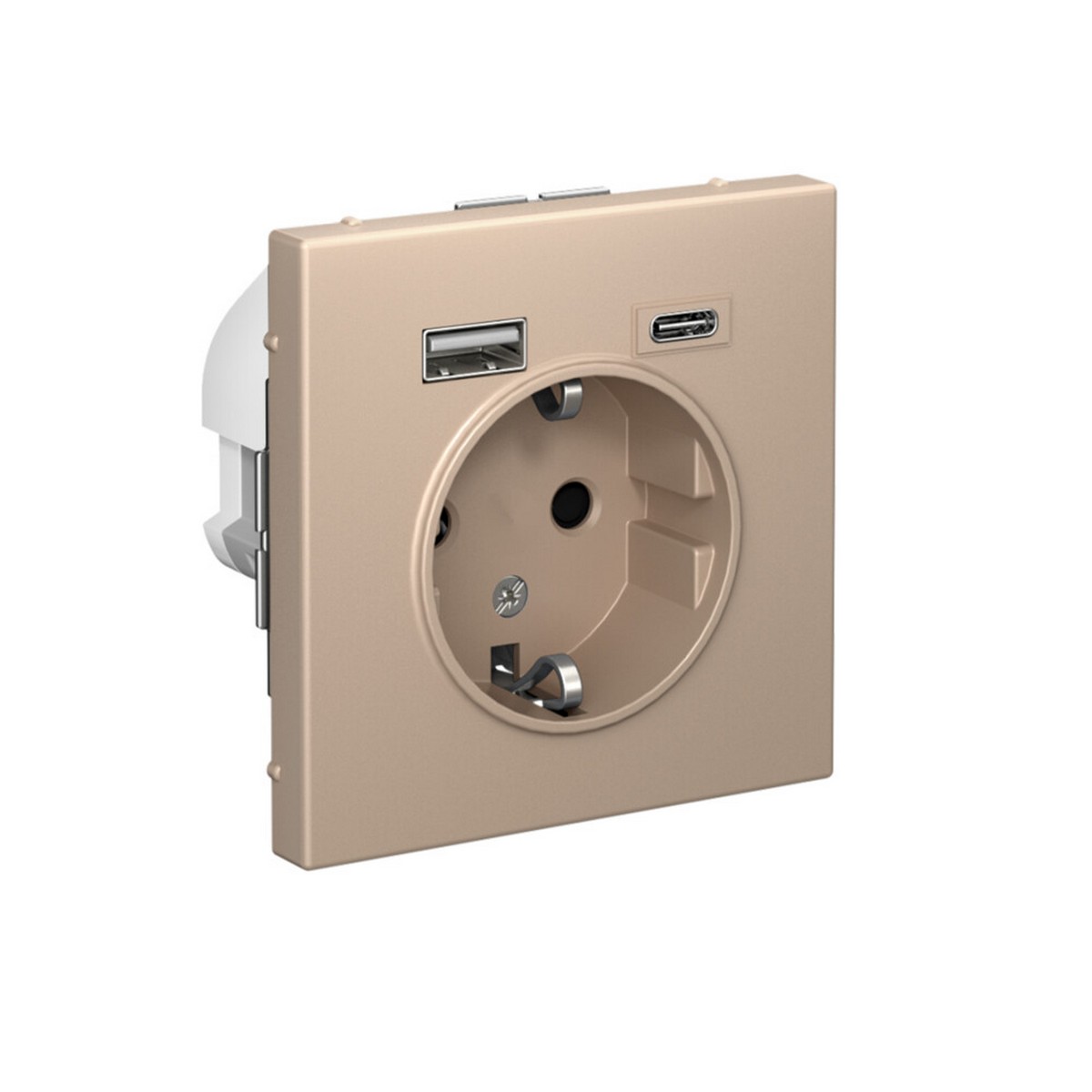 ArtGallery Песочный Розетка Systeme Electric ArtGallery Песочный 16А с 2 USB A+C 5В4А/30А 5В/15А GAL001232