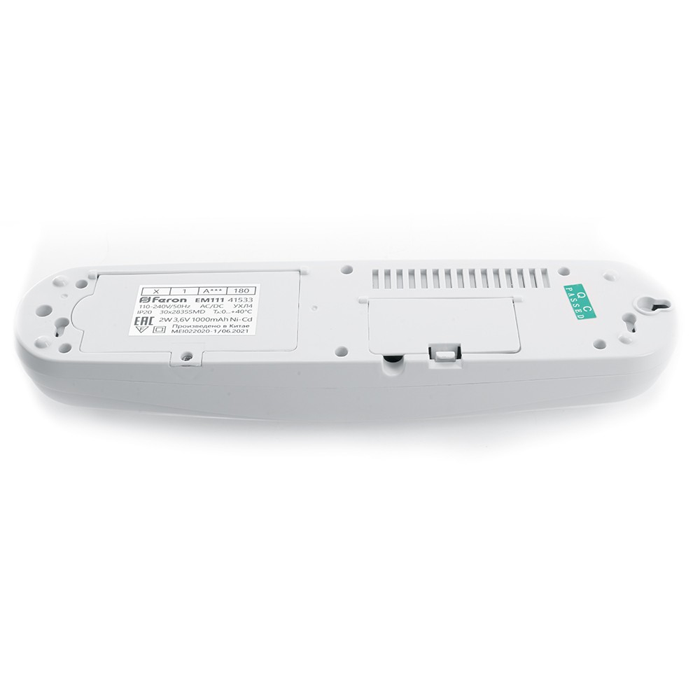 Светодиодные светильники ЖКХ Светильник аварийный Feron EM111 30 LED AC/DC белый 41533 