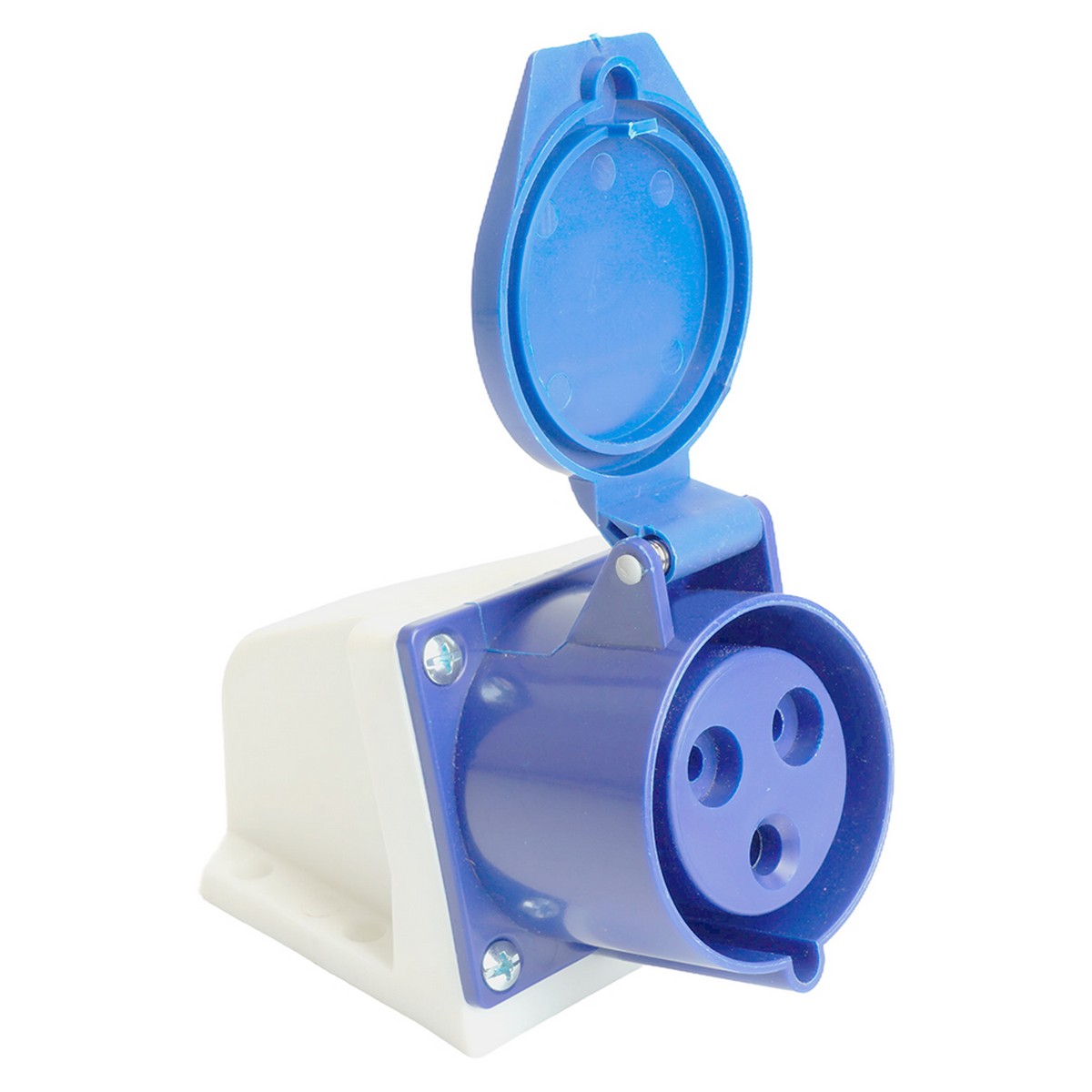 Силовые разъемы и вилки Розетка STEKKER стационарная ST-123 32А 220В 2P+PE IP44 RST32-123-44 RST32-123-44 49433 