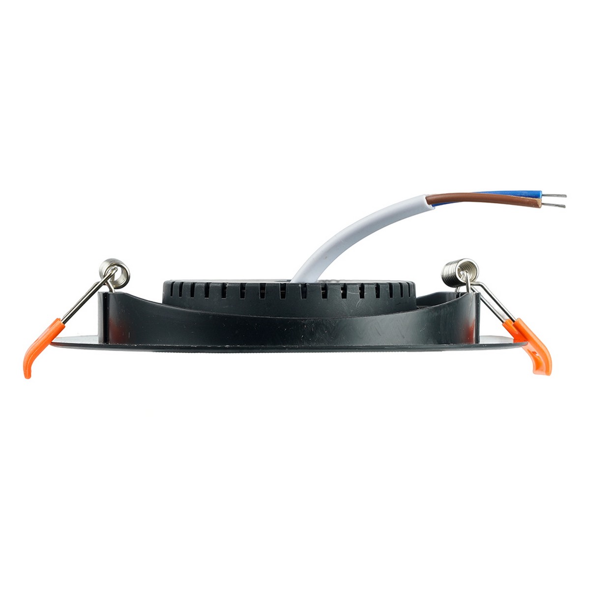 Встраиваемые светодиодные светильники Светодиодный светильник Feron.ONE AL540 встраиваемый 12W 4000K черный "круг" 52051 