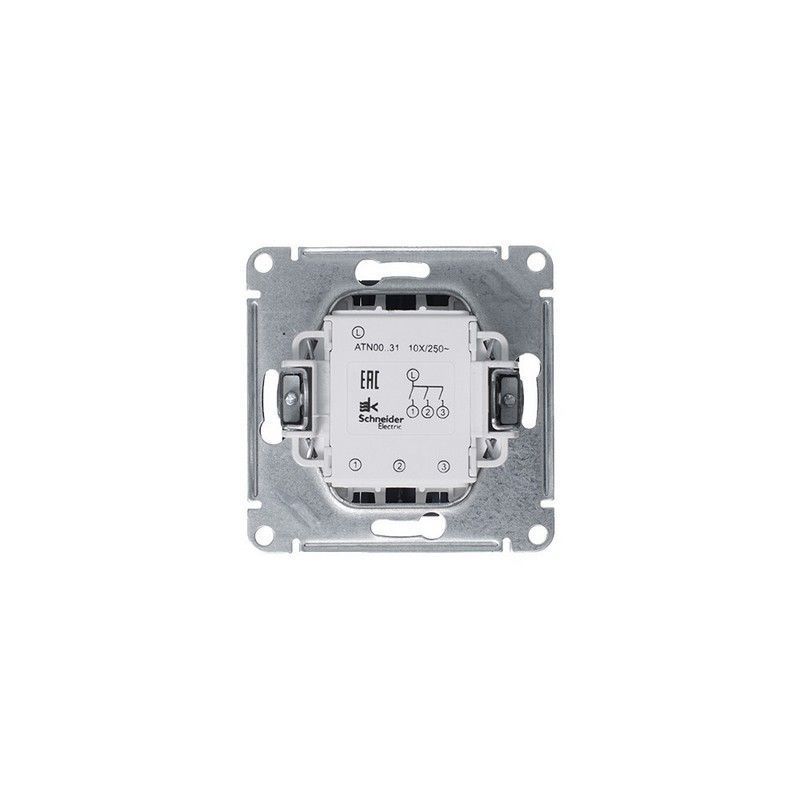 AtlasDesign Грифель Выключатель 3-клавишный Systeme Electric AtlasDesign Грифель ATN000731