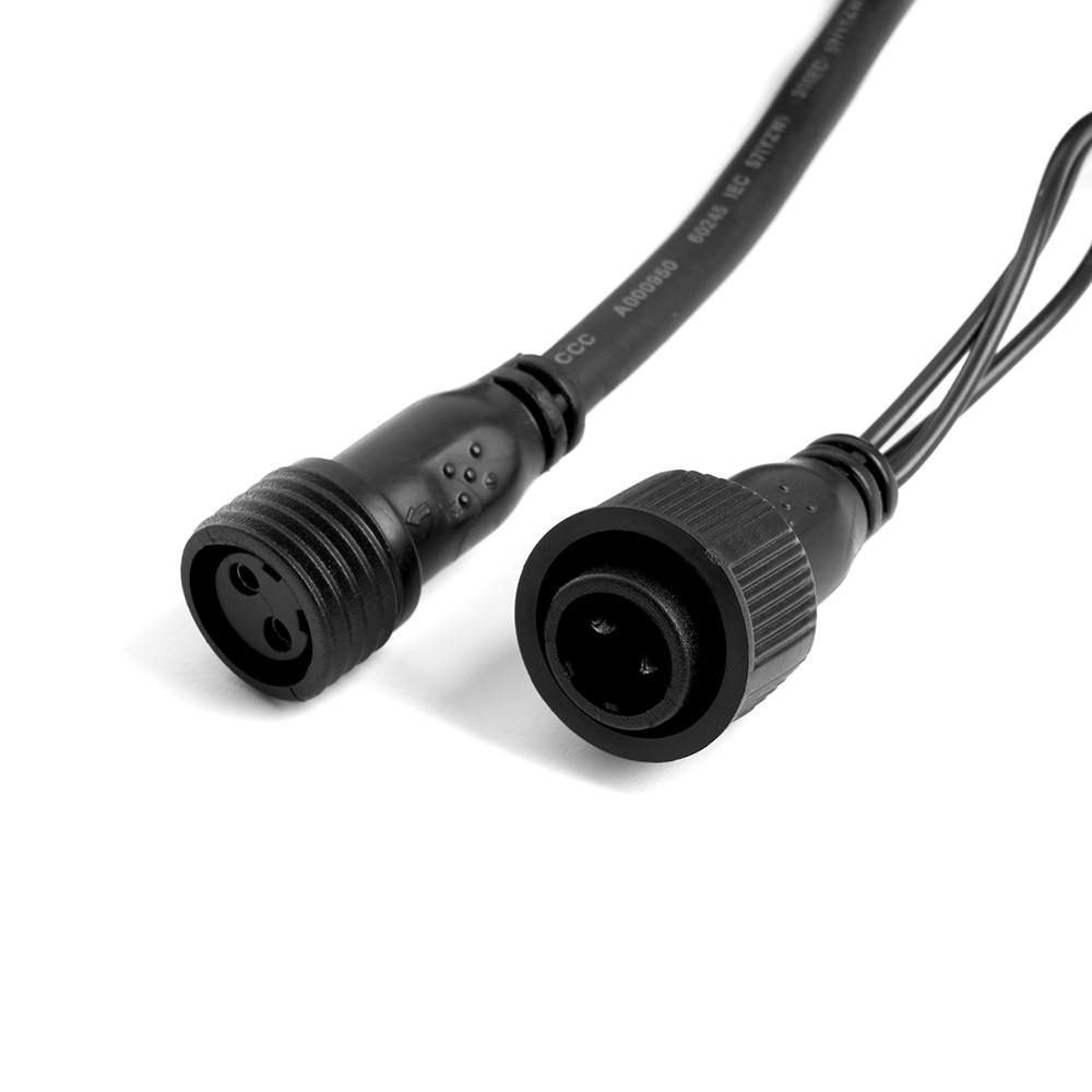 Светодиодная гирлянда Feron CL32 линейная 20 м +3м 230V мультиколор 220Vчерный шнур 48176