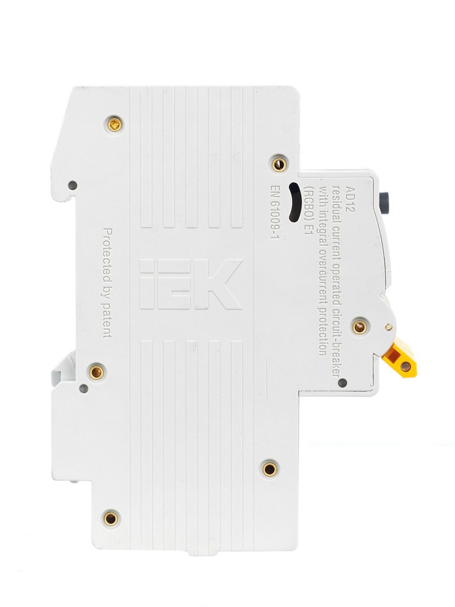 IEK Дифференциальный автоматический выключатель IEK KARAT АД12 2Р 40А 30мА MAD10-2-040-C-030 