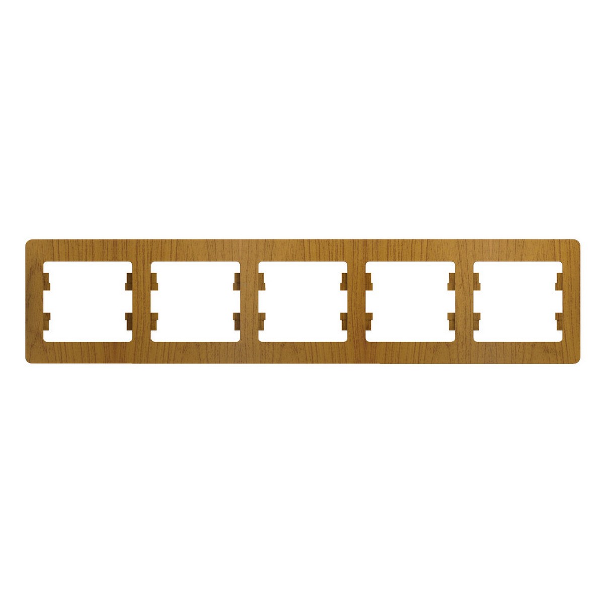 Glossa Дуб Рамка Systeme Electric Glossa Дерево Дуб 5-я, горизонтальная GSL000505