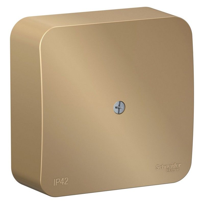 Blanca титан розетки и выключатели Коробка SE Blanca распределительная Титан наружный BLNRK000014