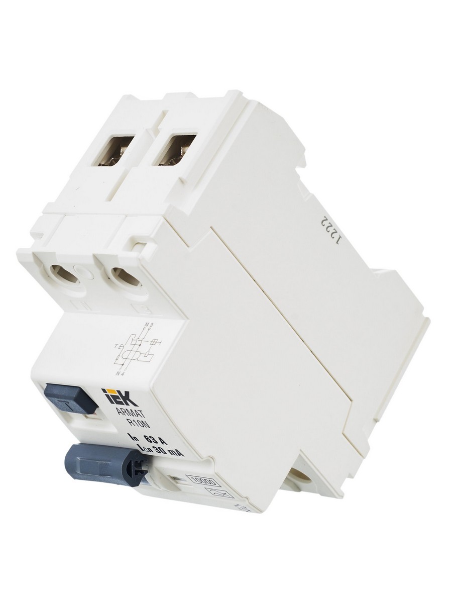 IEK ВДТ УЗО IEK ARMAT R10N 2P 63А 30мА тип A AR-R10N-2-063A030 