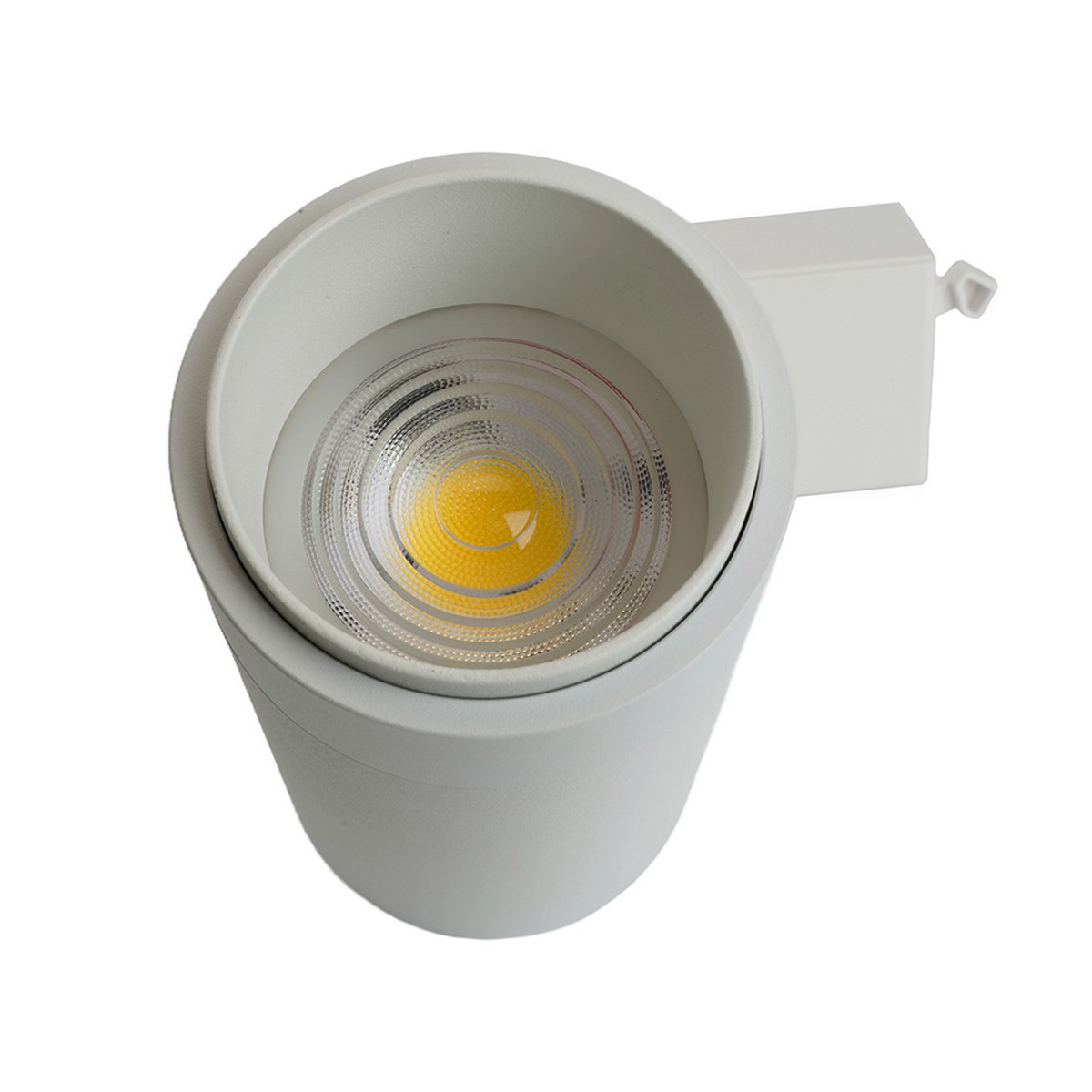 Трековые светодиодные светильники Светодиодный светильник Feron AL137 трековый 30W 4000K белый изменяемый угол освещения 15-60град 51177 