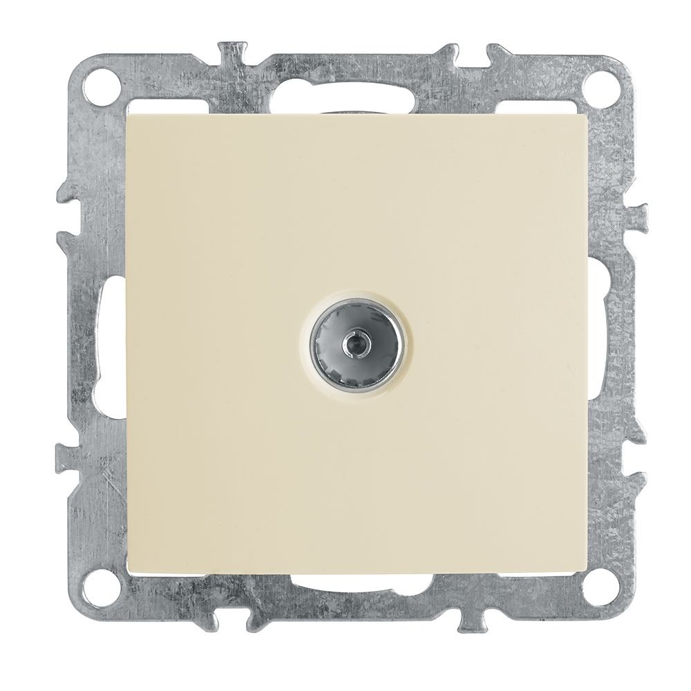 Эрна - Розетки и выключатели Stekker Розетка телевизионная 1-местная STEKKER PST00-9108-02 Эрна слоновая кость 39326