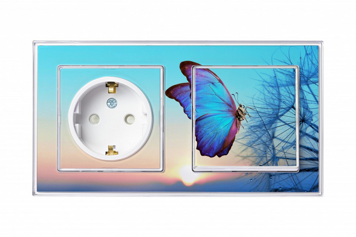 AtlasDesign Белый Выключатель 1-клавишный Systeme Electric AtlasDesign Art белый ATN200111