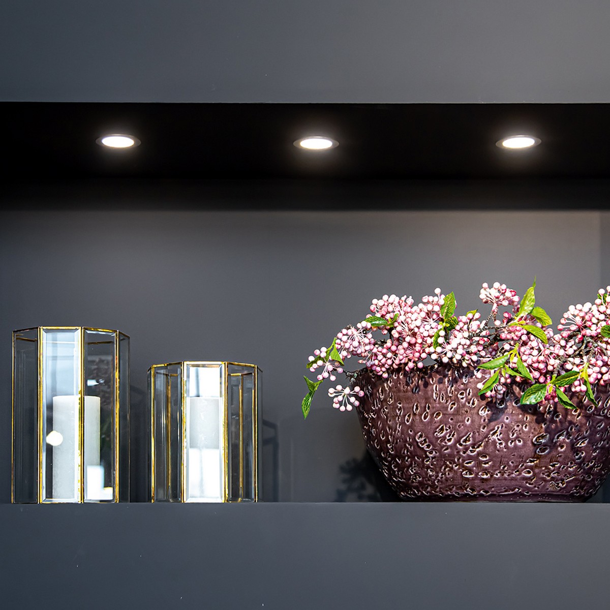 Встраиваемые светодиодные светильники Светильник Feron встраиваемый DL3301 потолочный MR16 G5.3 черный 48755 