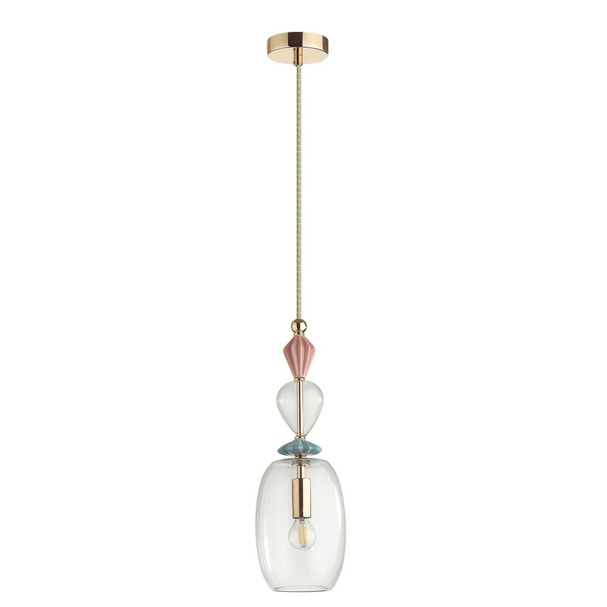 Подвесные светодиодные светильники Подвес ODEON LIGHT 4855/1B BIZET 