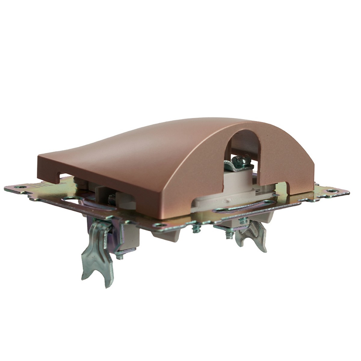 Катрин - Розетки и выключатели Stekker Кабельный вывод STEKKER Катрин шампань GLS00-7116-02 49467