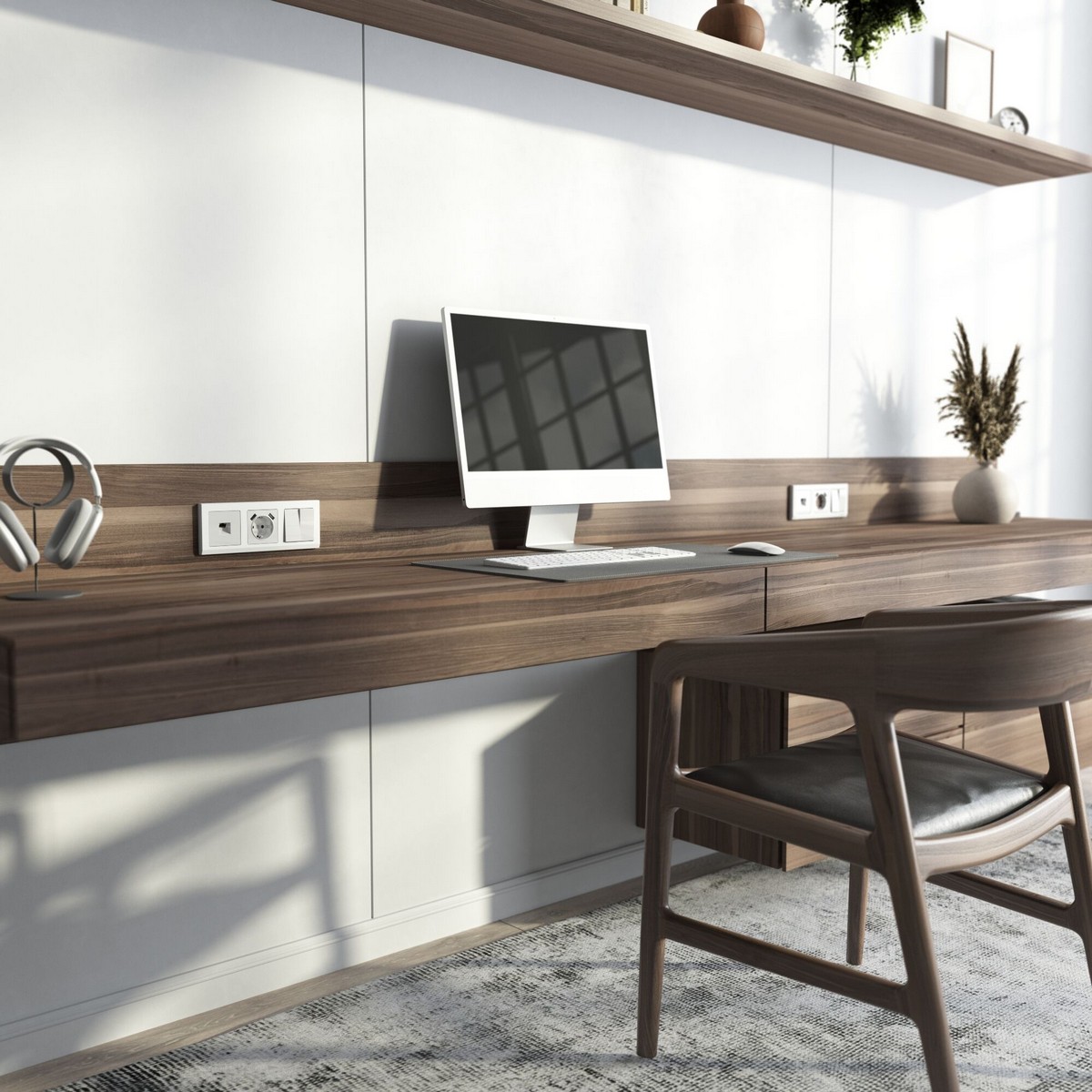 Werkel Белый механизмы Розетка Werkel Ethernet RJ-45 cat. 6A экранированная (белый) W5120101