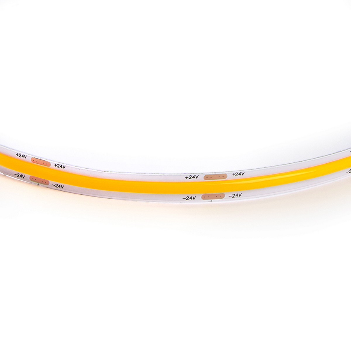 Светодиодная лента белая холодная Лента светодиодная Feron LS530 COB 512SMD(2110)/м 12Вт/м 24V 6500К IP20 5 метров 48968 