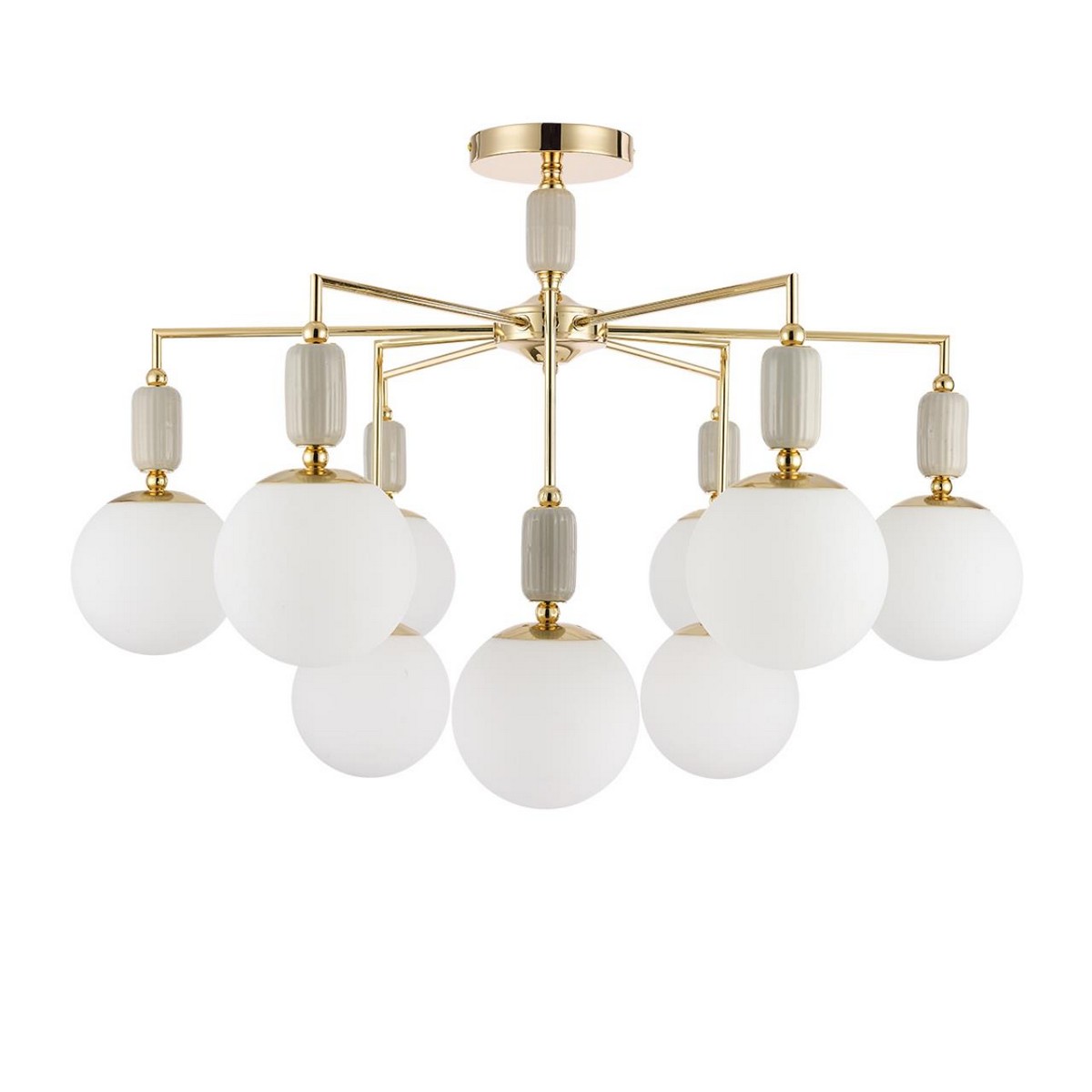 Люстры Люстра потолочная LUMION 6580/9C VIVIEN