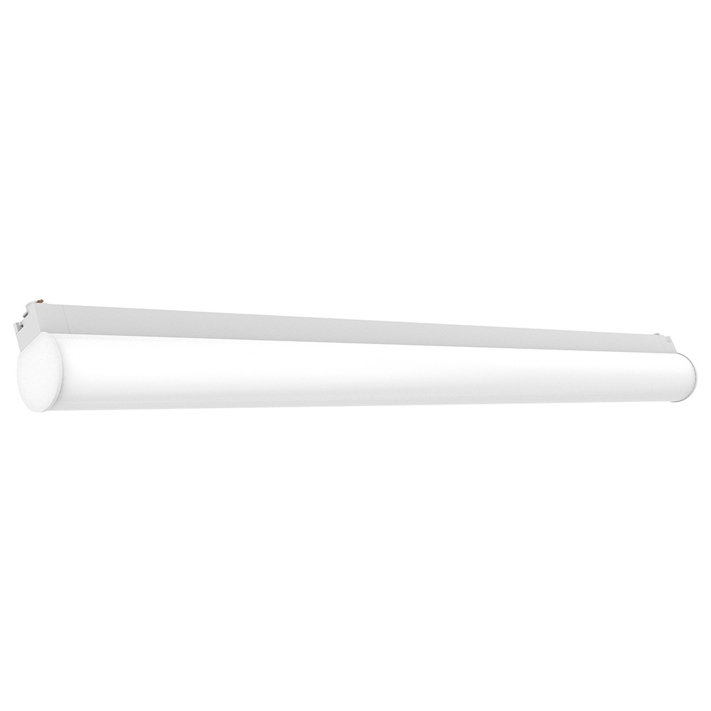 Трековые светодиодные светильники Светодиодный светильник Feron AL122 трековый на шинопровод 40W 4000K 160 градусов белый 48578