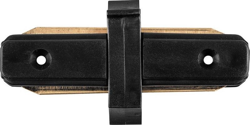 Трековые светодиодные светильники Коннектор прямой для шинопровода Feron LD1000 черный 10324 