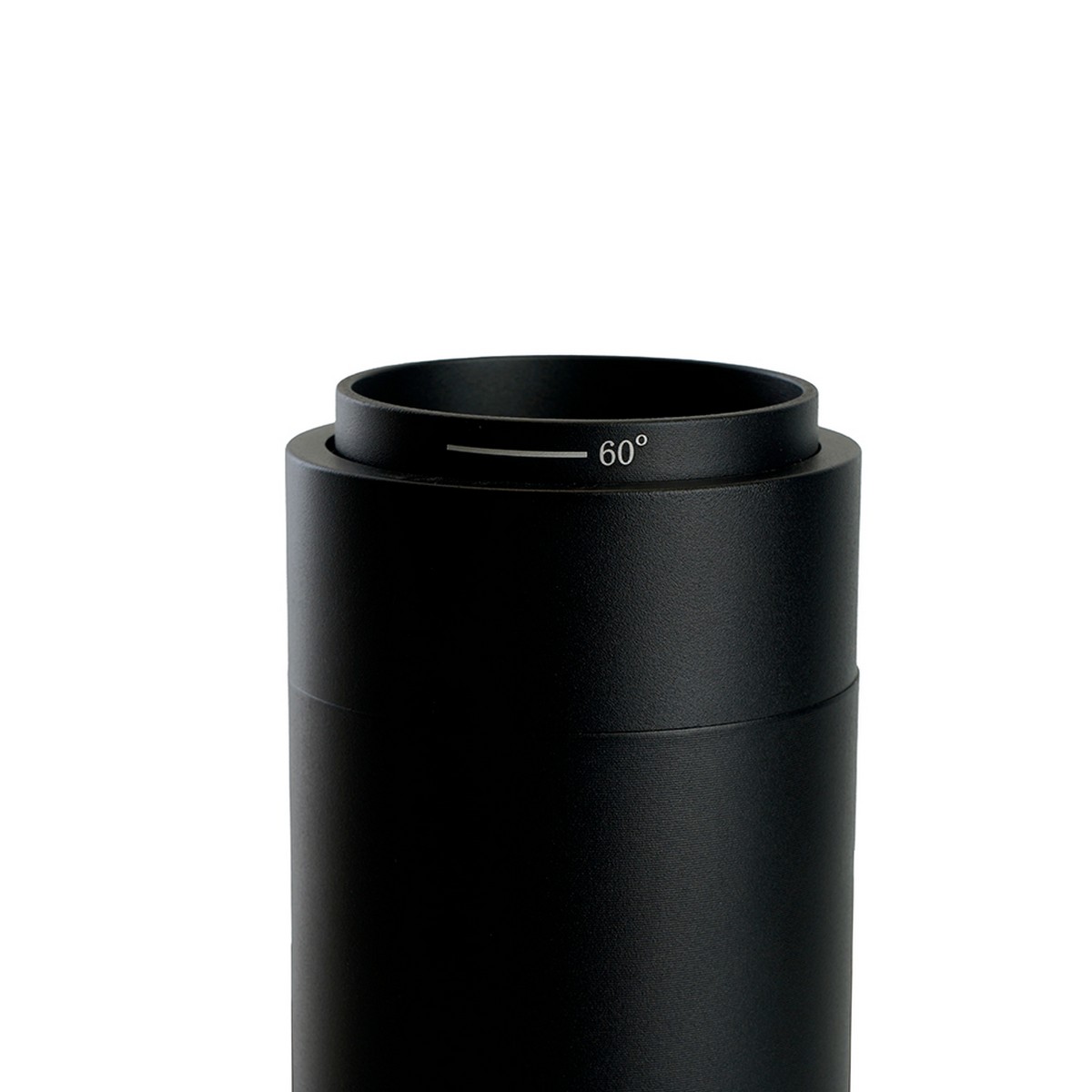 Трековые светодиодные светильники Светодиодный светильник Feron AL137 трековый 20W 4000K черный изменяемый угол освещения 15-60 град 51176 