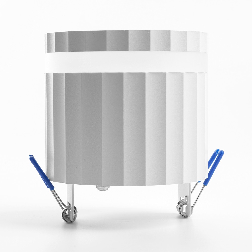 Светильник потолочный Feron HL369 Barrel OLYMPUS GX53 белый 48679
