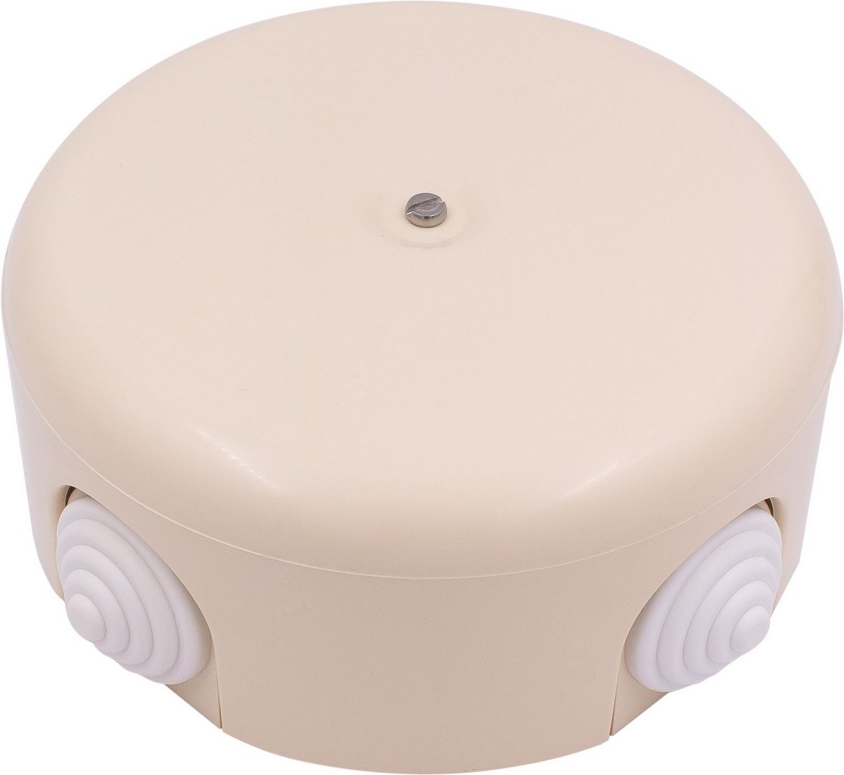 Bironi Лизетта - Ретро розетки и выключатели Распределительная коробка BIRONI Лизетта Пластик Песочное золото 110*35мм B1-522-24-K