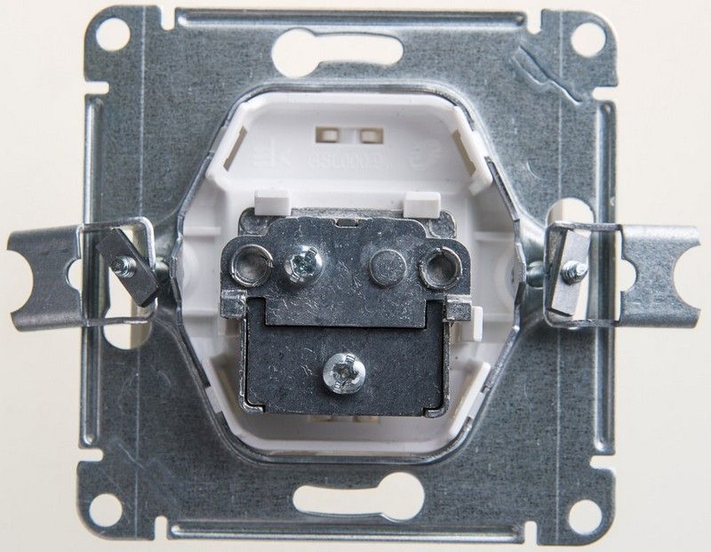 Glossa Перламутр Розетка TV Systeme Electric Glossa Перламутр оконечная 1DB механизм GSL000691