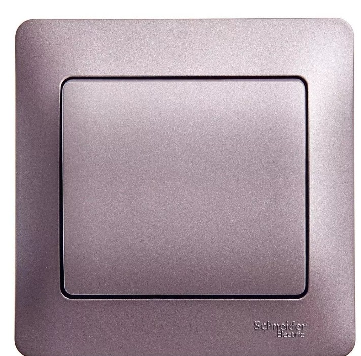 Glossa - Розетки и выключатели Glossa Сиреневый туман