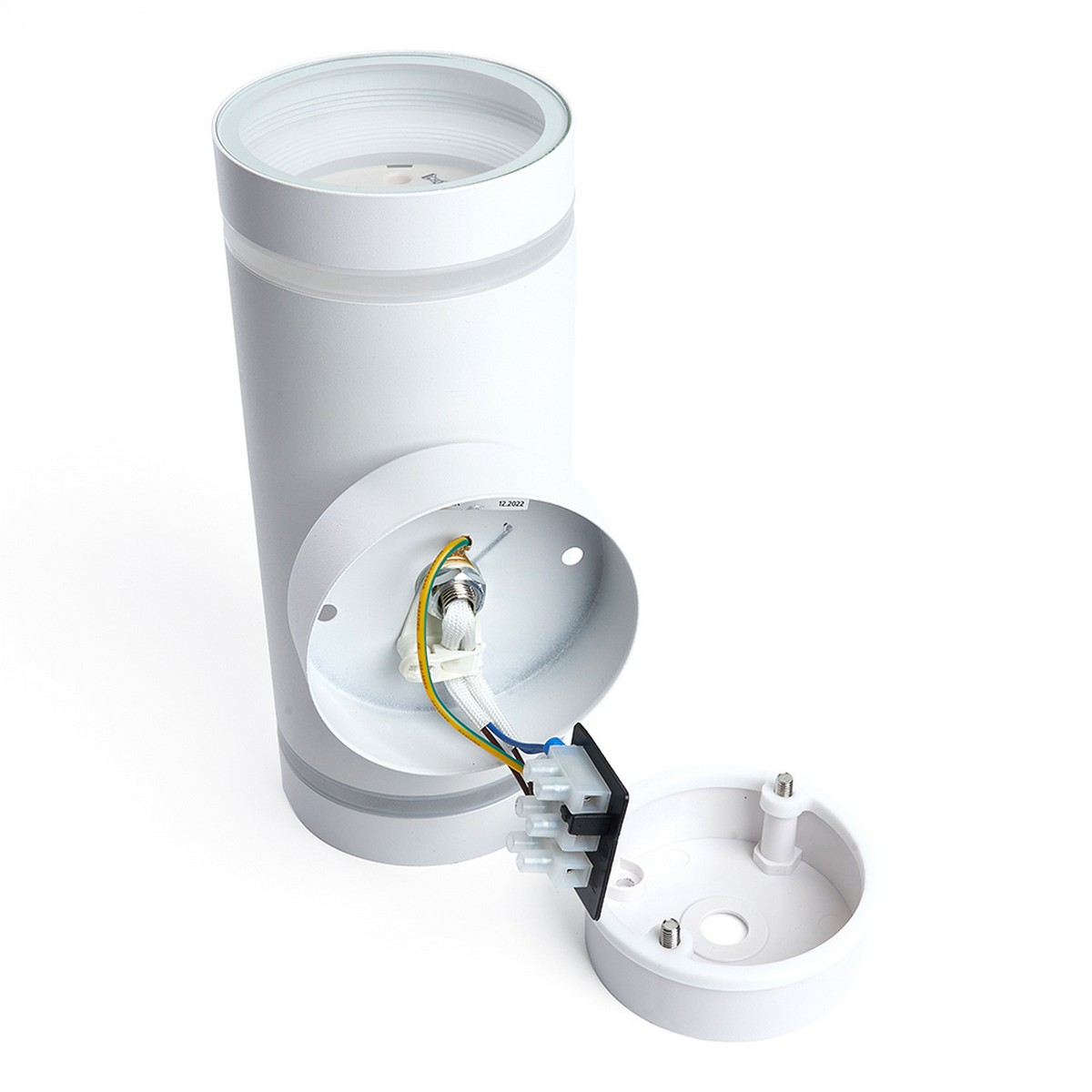 Уличные настенные светильники Светильник садово-парковый Feron DH1002 на стену вверх/вниз 230V белый 48316 