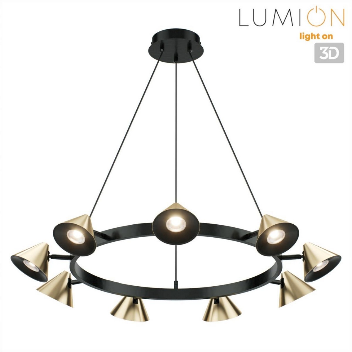 Люстры Подвесной светильник LUMION 8233/9 LAMINA 