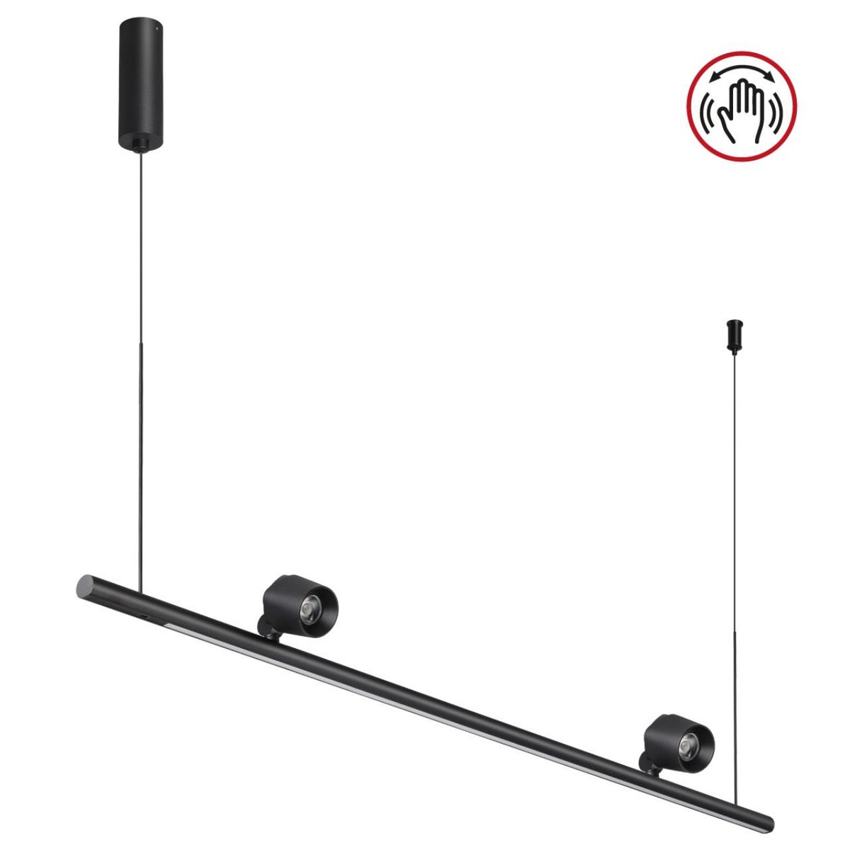 Подвесные светодиодные светильники Светильник подвесной светодиодный диммируемый со сменой режимов работы NOVOTECH FERMO 359309