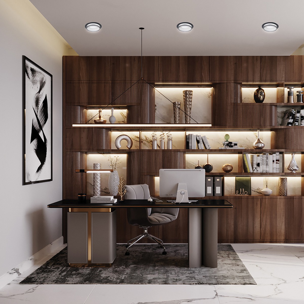 Встраиваемые светодиодные светильники Светильник встраиваемый Feron DL503 LUNA GX53 белый квадрат 51091 