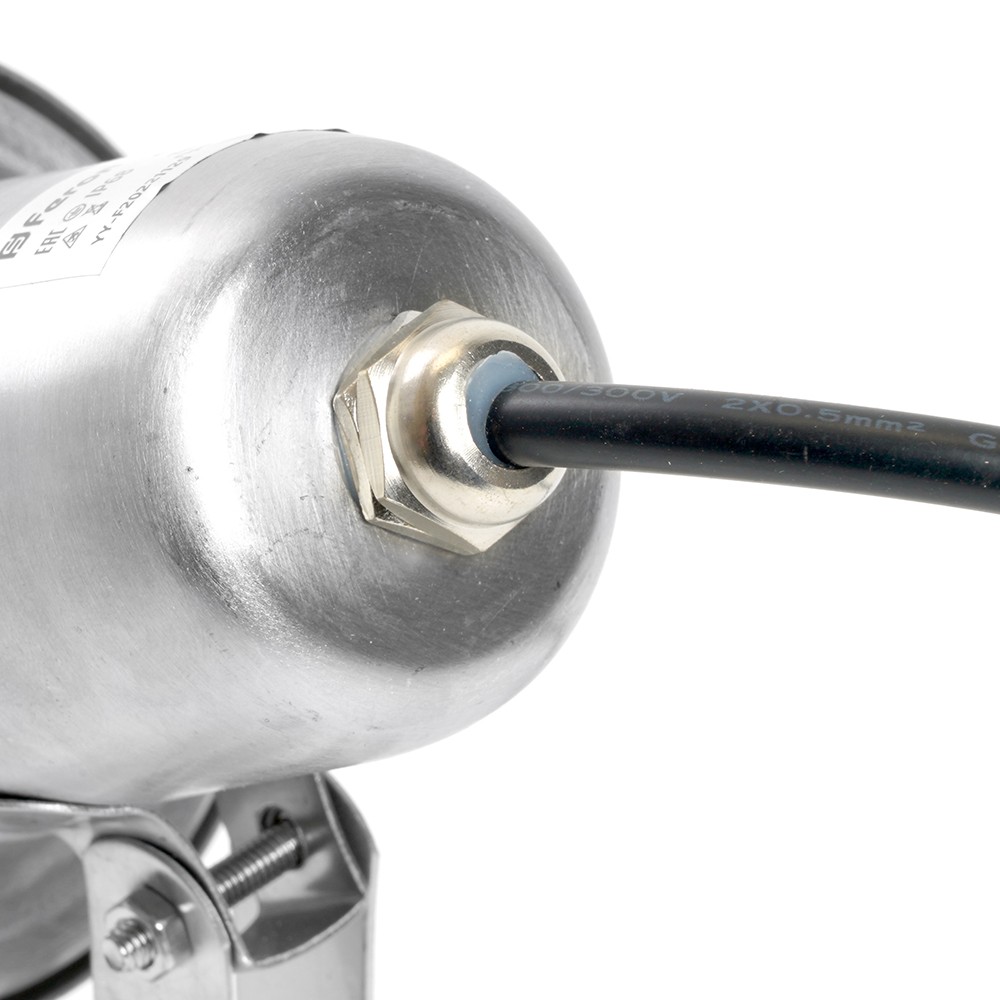 Светодиодные ландшафтные светильники Светодиодный прожектор подводный Feron LL-822 3W AC24V 2700K металлик IP68 48456 