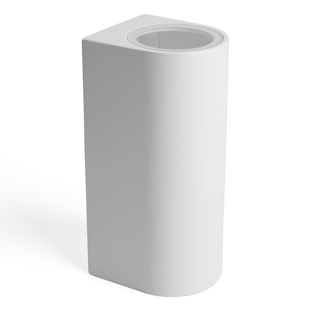 Уличные настенные светильники Светильник садово-парковый Feron DH015 на стену 2*GU10 230V серый 48340 