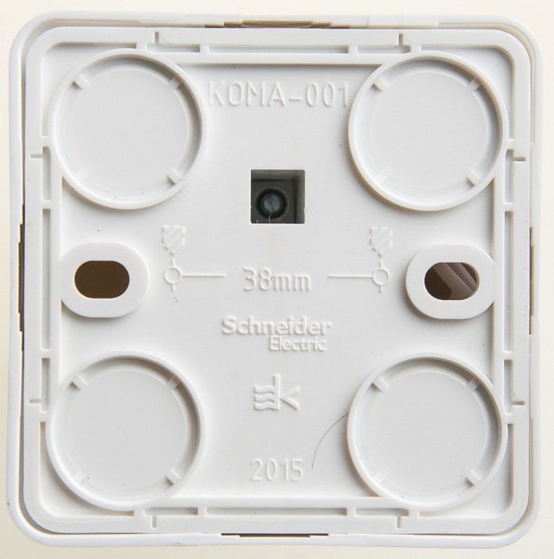 Этюд Белый Розетка компьютерная Systeme Electric Этюд наружный Белый RJ45 кат.5E KOMA-001B