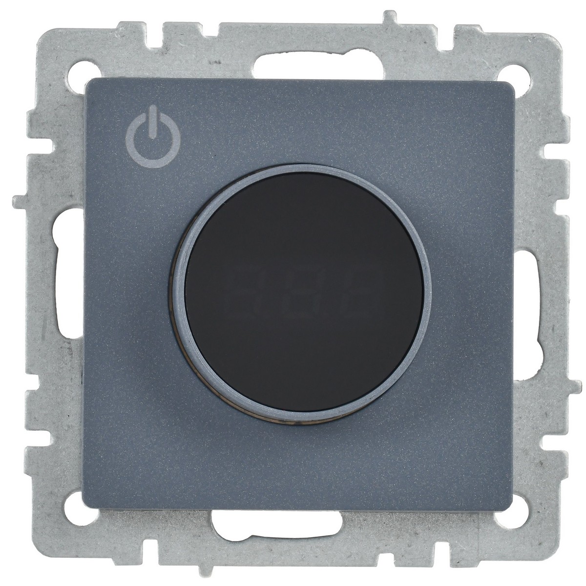 IEK Brite Маренго Термостат IEK BRITE BASE Маренго электронный с инд. ТС10-1-БрМ (терморегулятор) BR-RT11-K35